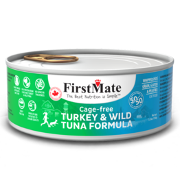 First Mate First Mate Cat GF Cage Free Turkey/Wild Tuna 5.5oz