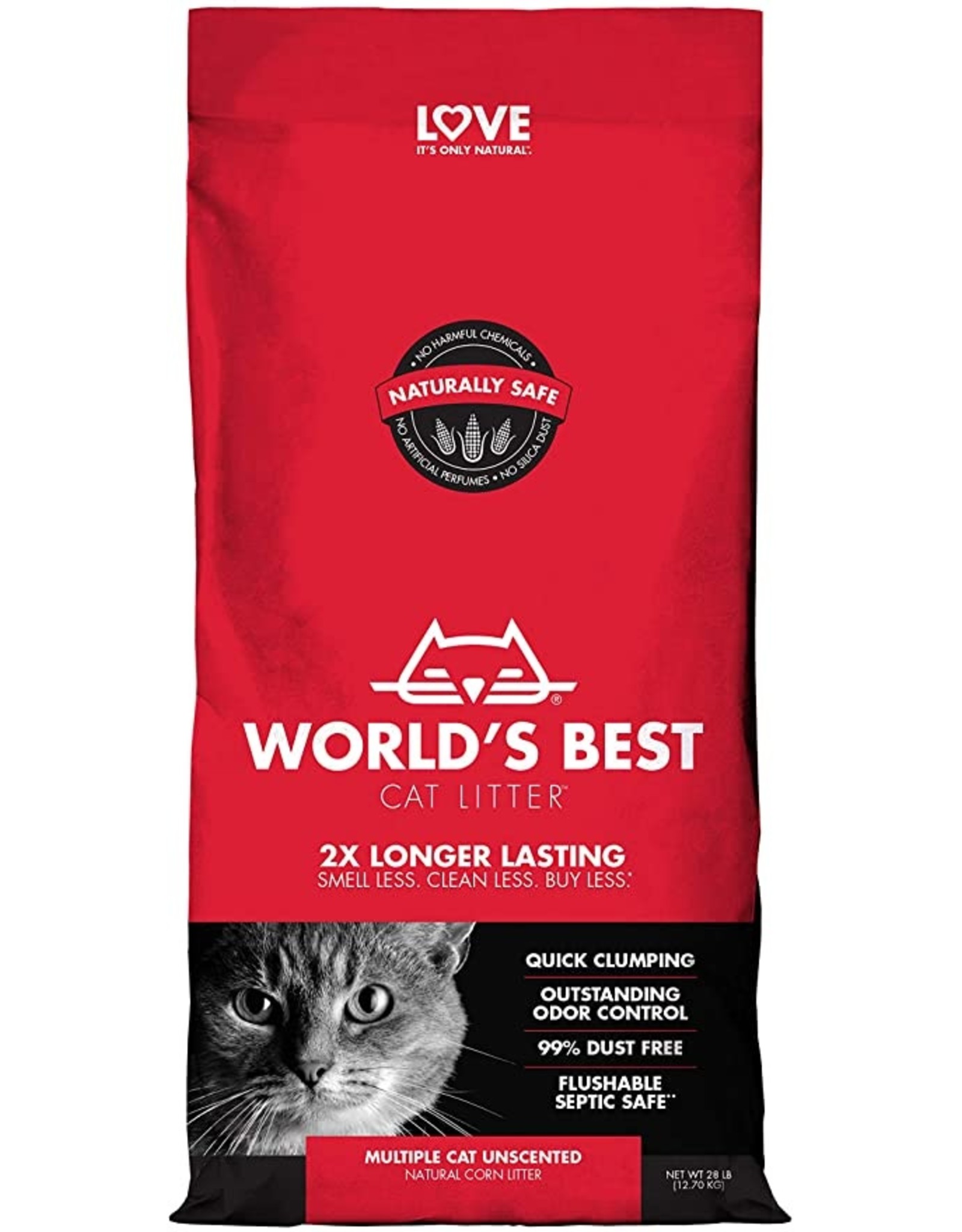 World's Best Multiple Cat Clumping 28 lb