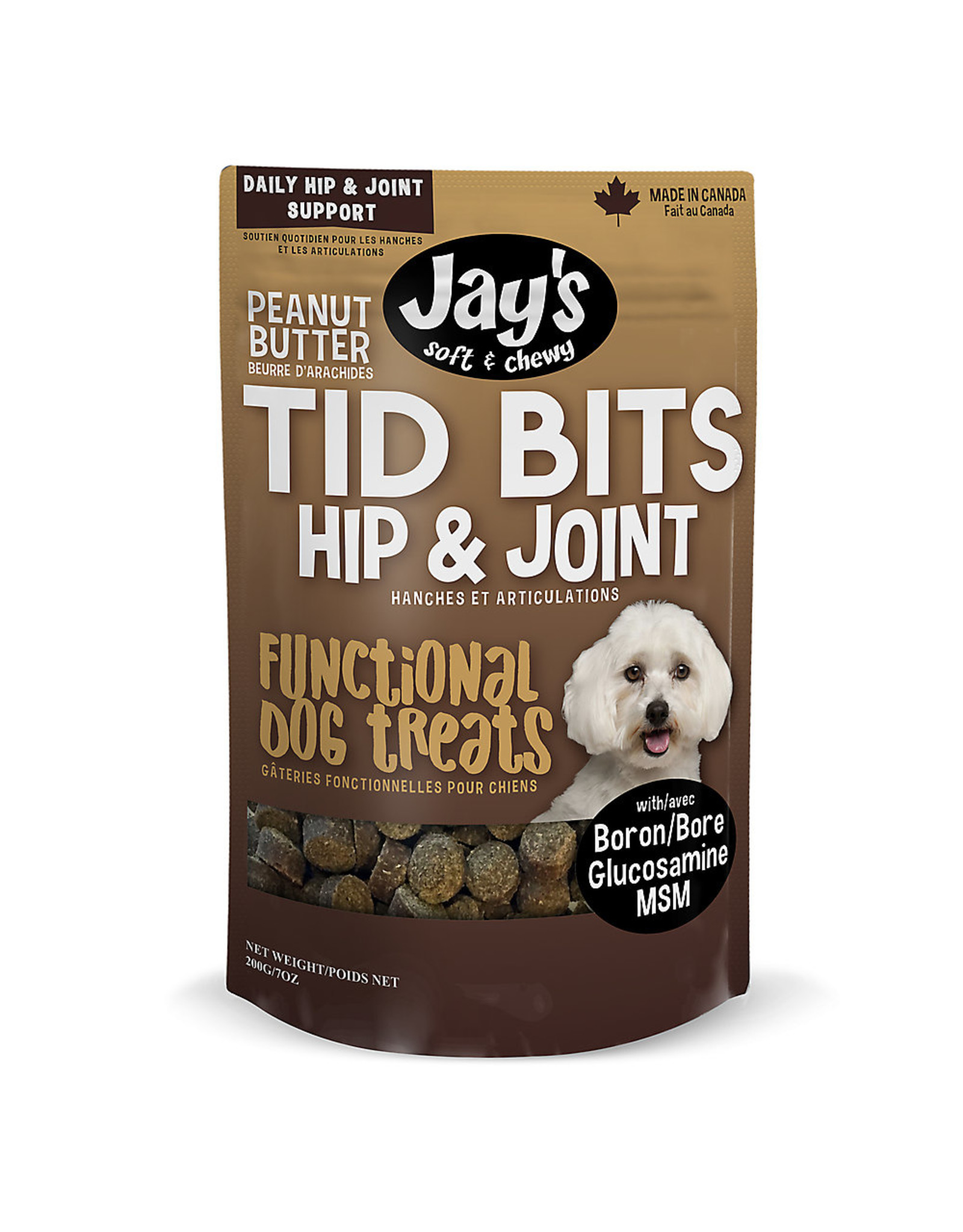 Jay's Tid Bits Peanut Butter Hip & Joint 200 g