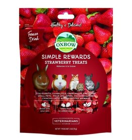 Oxbow Simple Rewards Strawberry Treats 14.2g