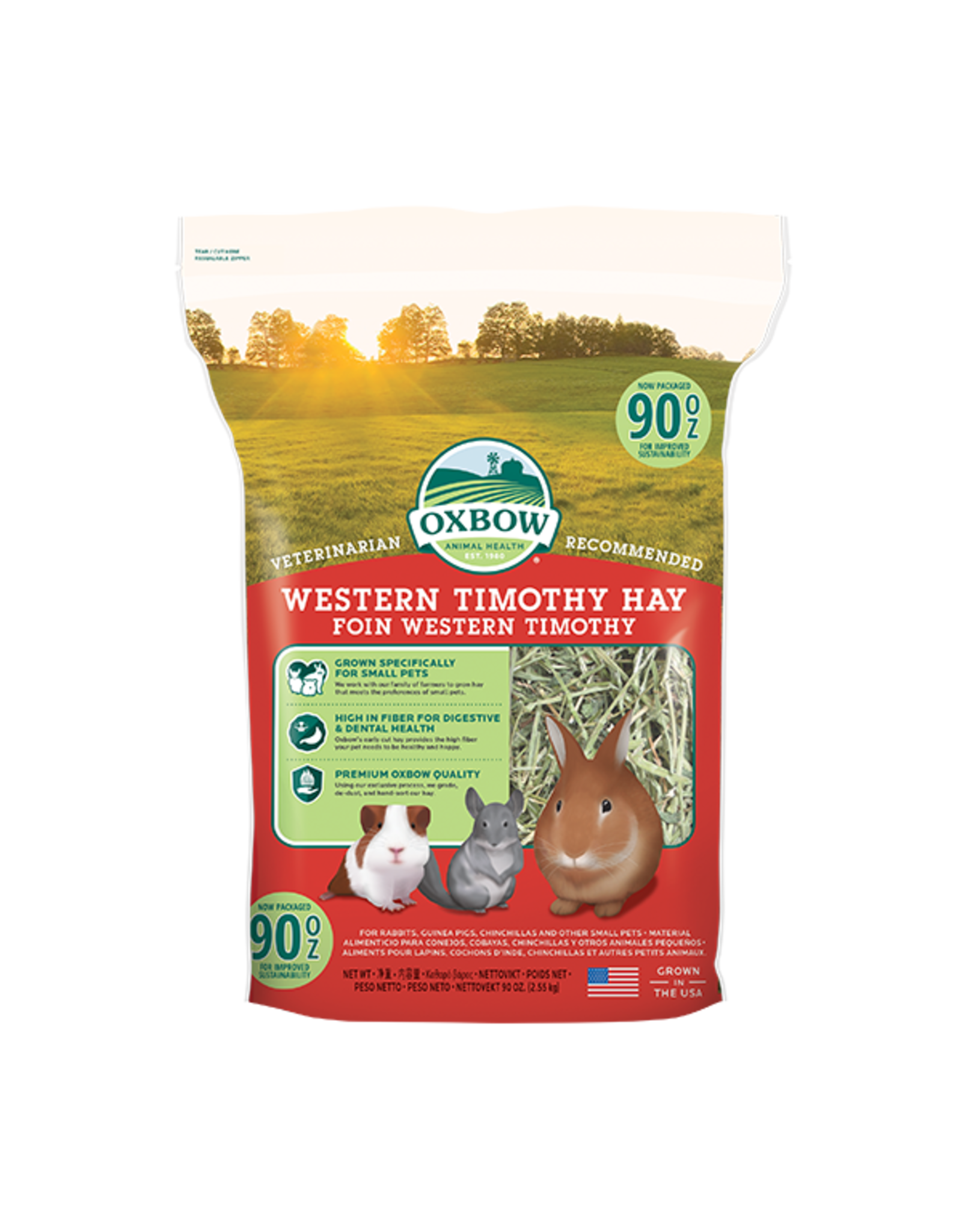 Oxbow Western Timothy Hay 2.55kg