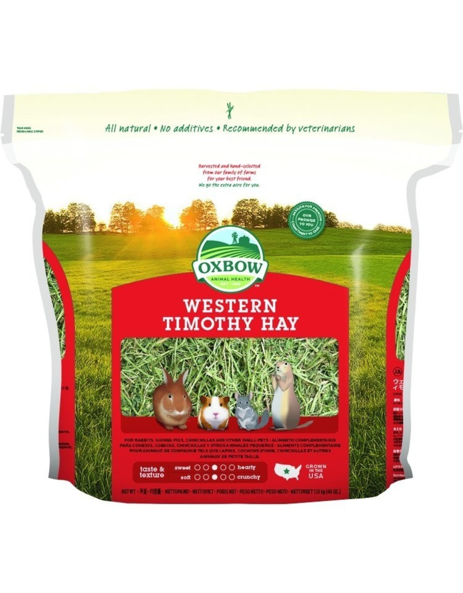 Oxbow Western Timothy Hay 40 oz