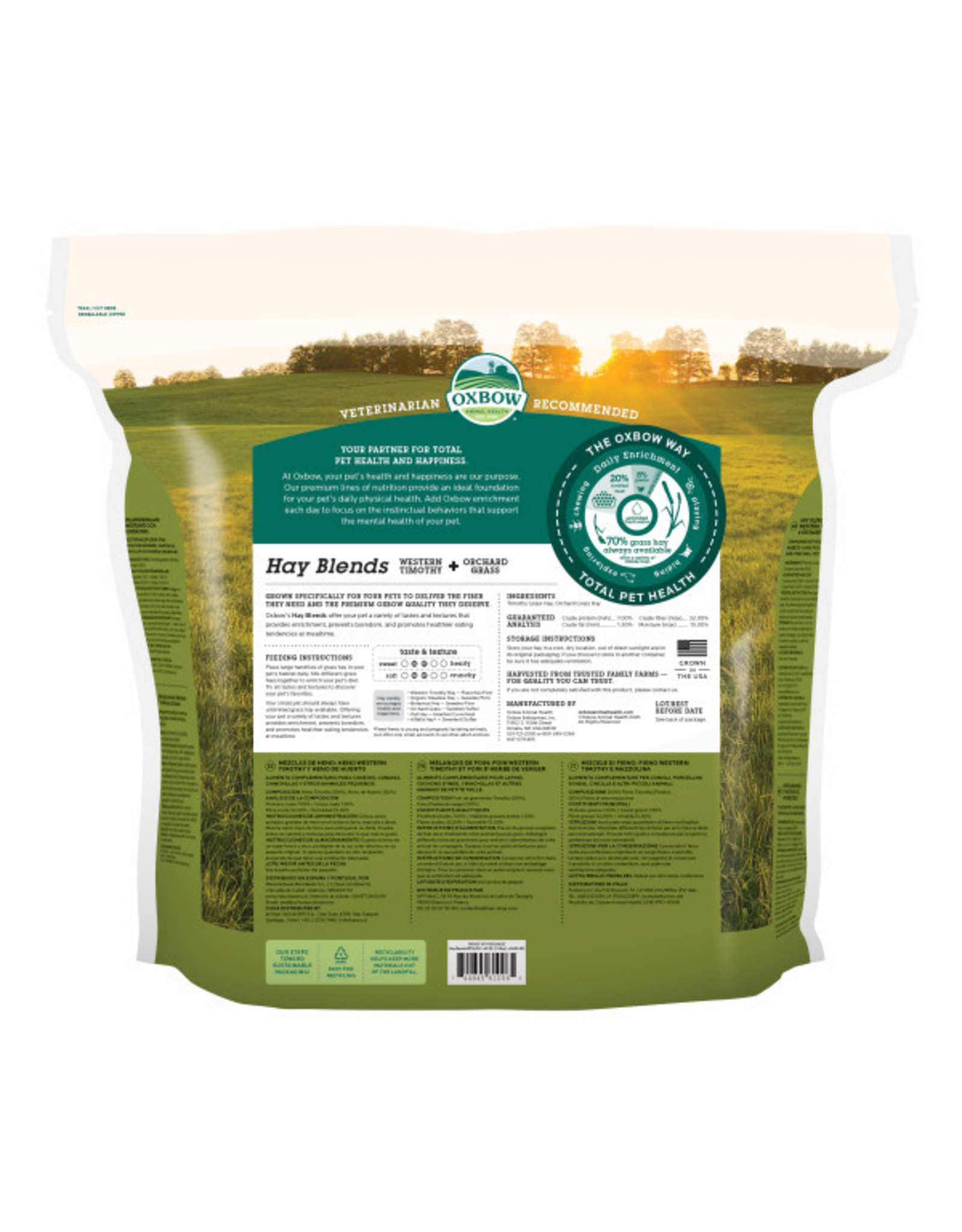 Oxbow Hay Blends Timothy/Orchard 40 oz