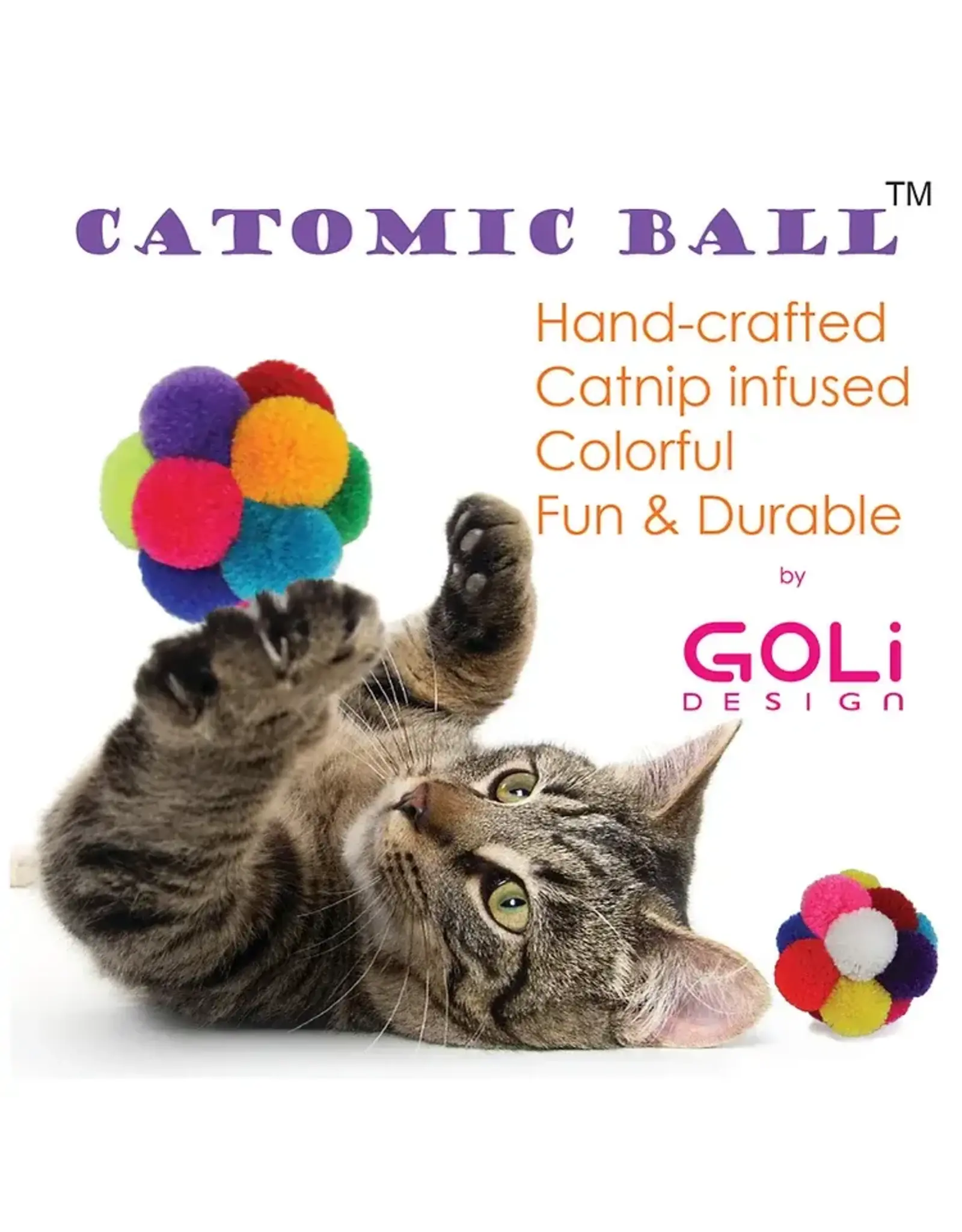 Goli Goli Catomic Balls Catnip Infused