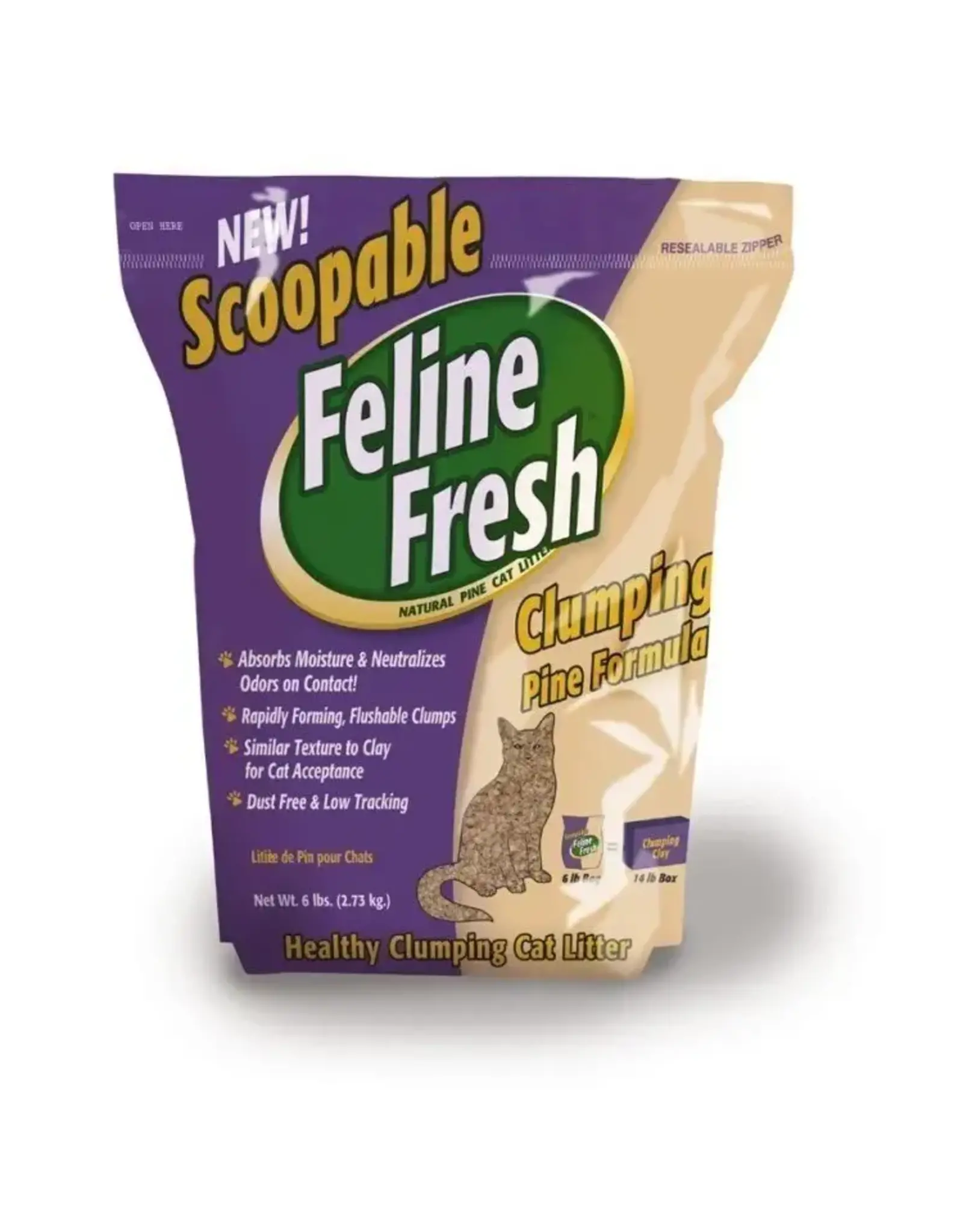 Feline Fresh Feline Fresh Clumping Pine Litter 7.73kg