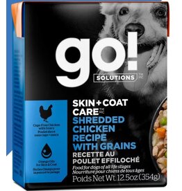 Go! GO! Skin & Coat Shredded Chicken 12.5 oz