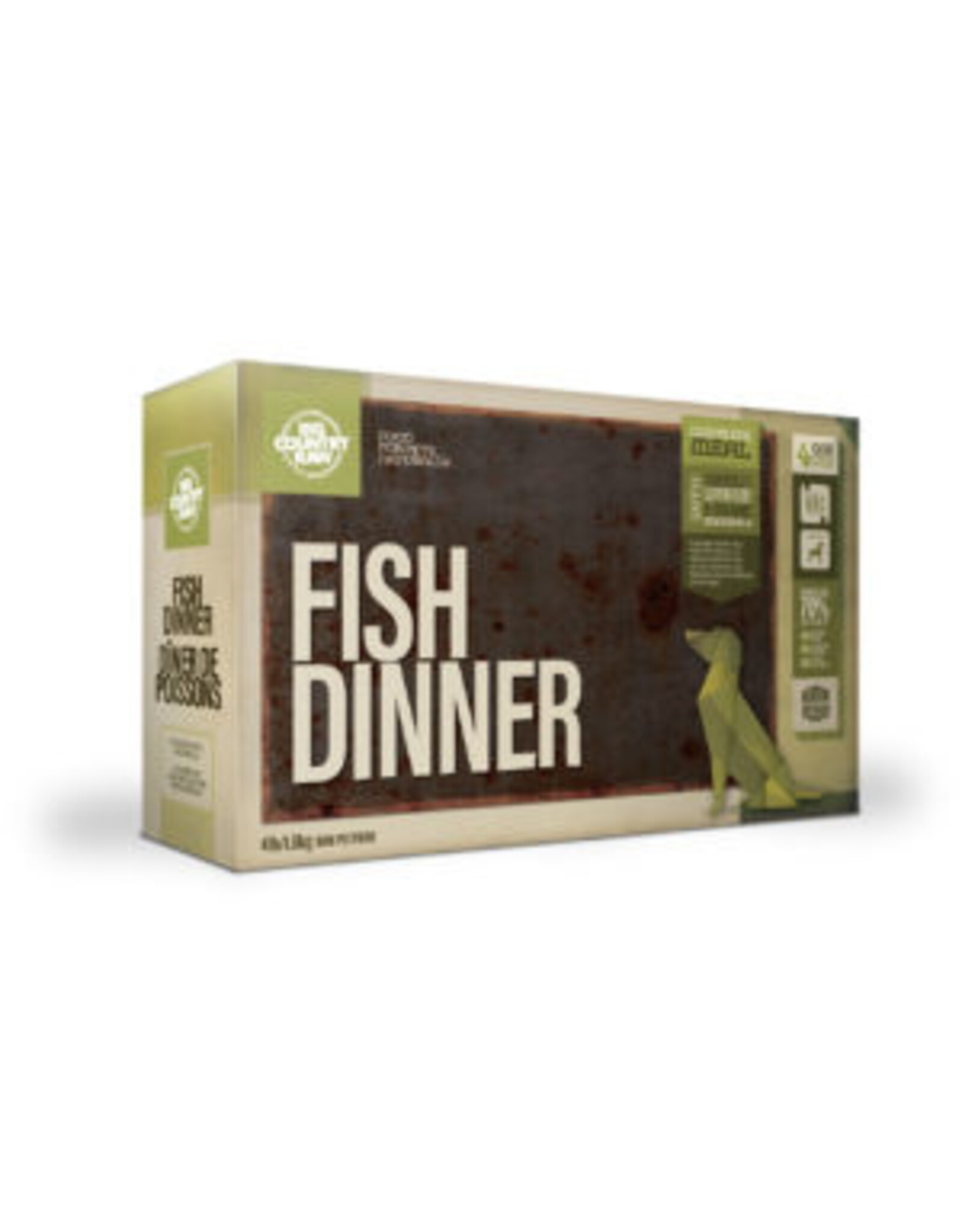 Big Country Raw Big Country Raw Fish Dinner 4 lb