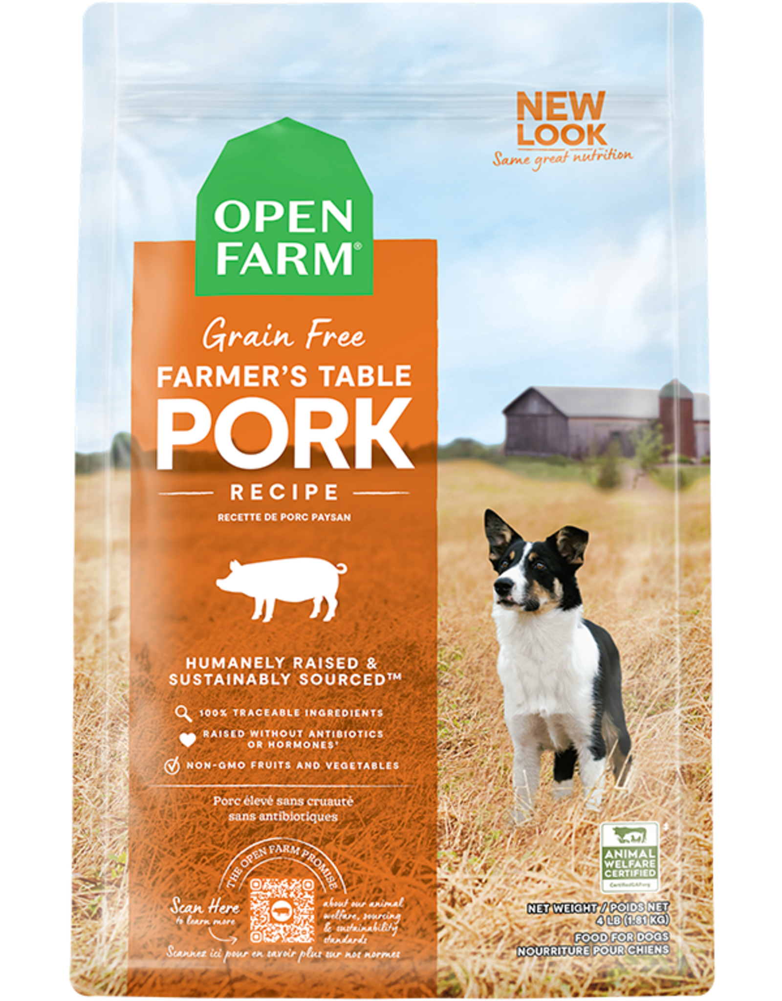 Open Farm Open Farm GF Farmer’s Table Pork 22 lb