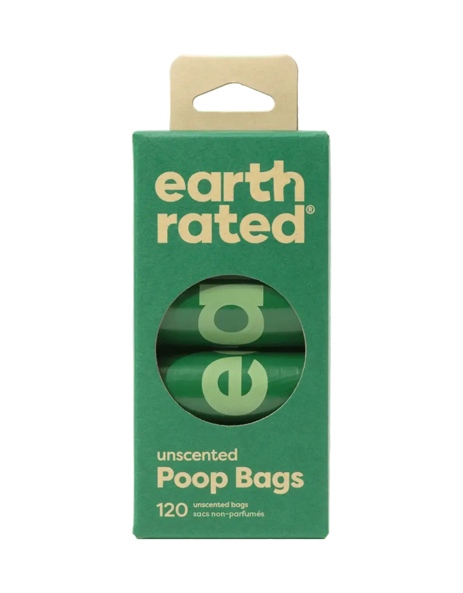 Earth Rated Unscented Refill Bags 8 Rolls 120 Bags