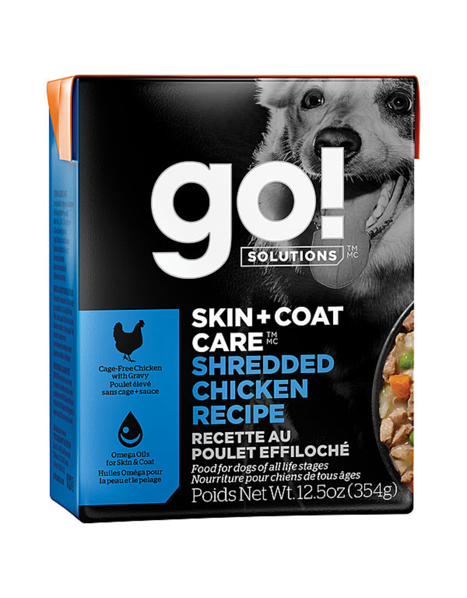 Petcurean GO! Skin & Coat Shredded Chicken 12.5 oz