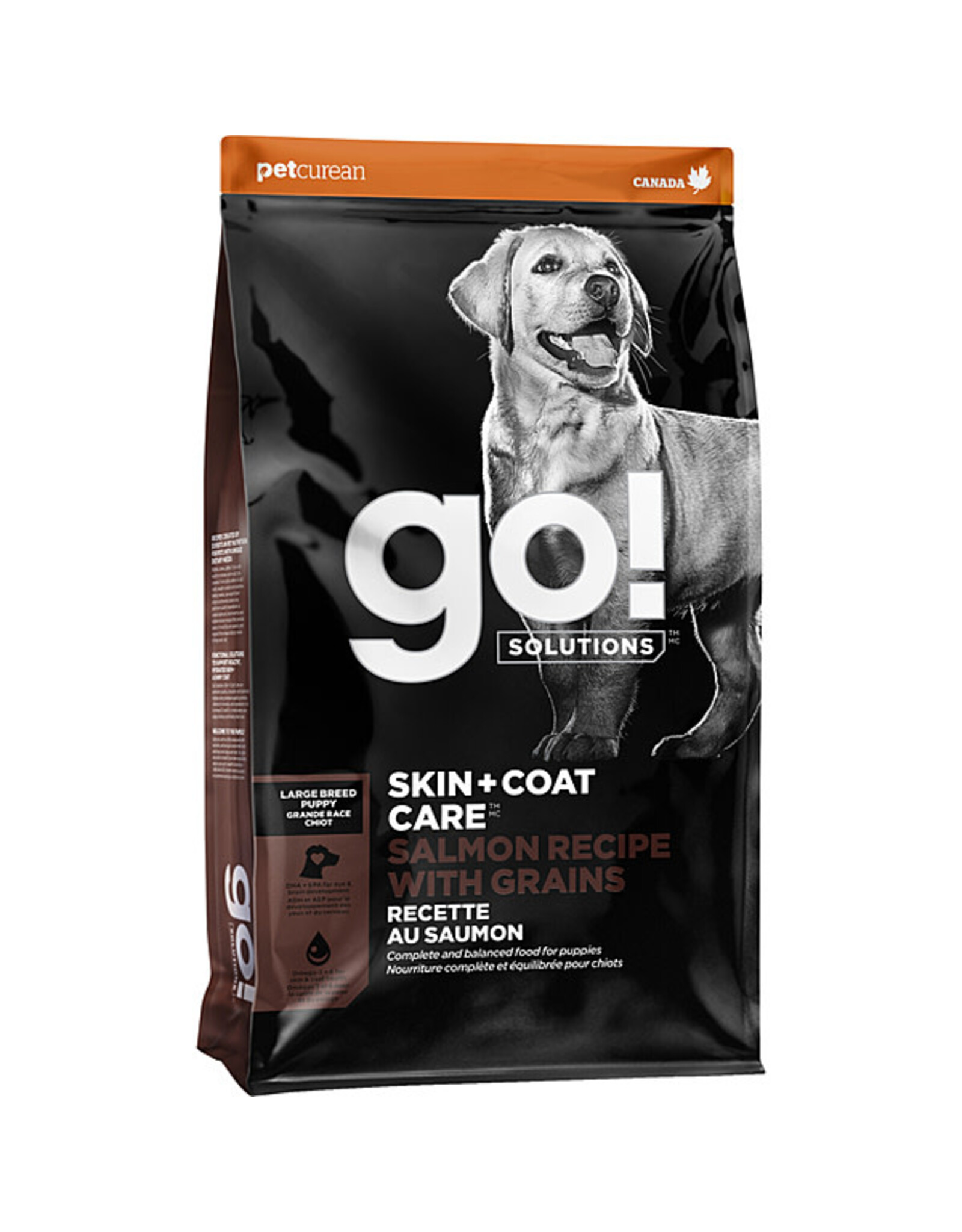 Go! GO! Large Breed Puppy Salmon With Grains