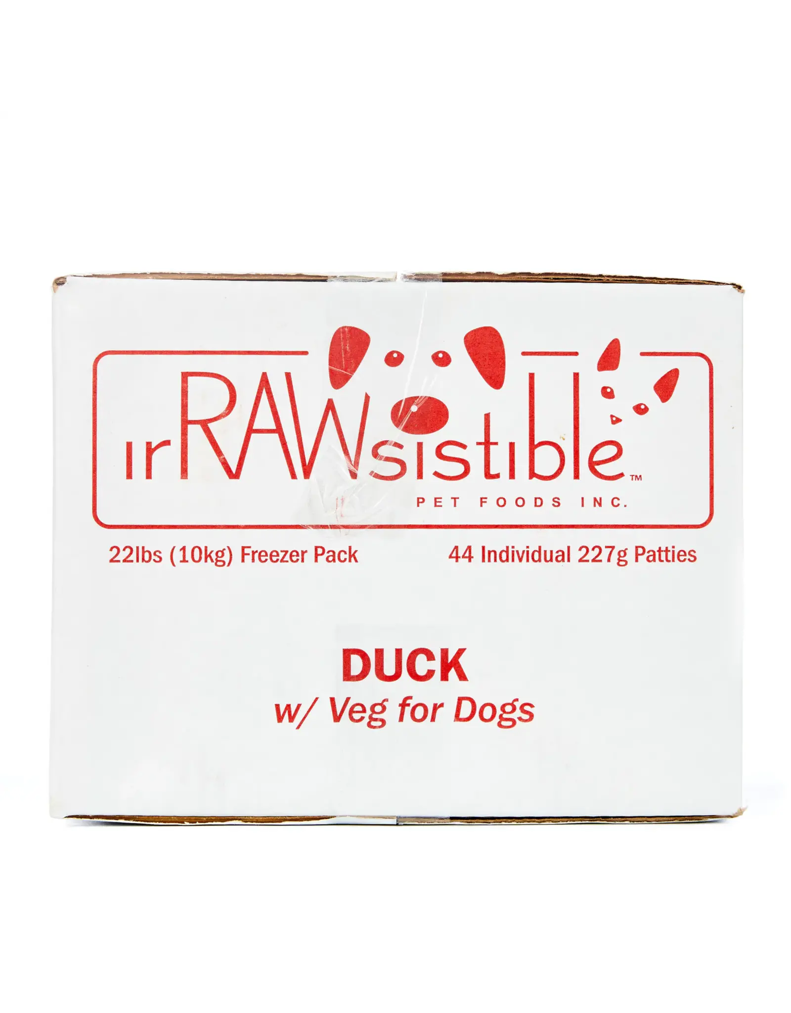 IrRAWsistible Irrawsistible Duck Case 22 lb
