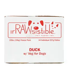 IrRAWsistible Irrawsistible Duck Case 22 lb
