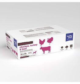 Healthy Paws Healthy Paws Big Box Dinner VP Chicken, Turkey & Beef