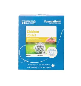 Red Dog Blue Kat Red Dog Blue Kat Foundation Chicken Cat 4 x 1/4 lb