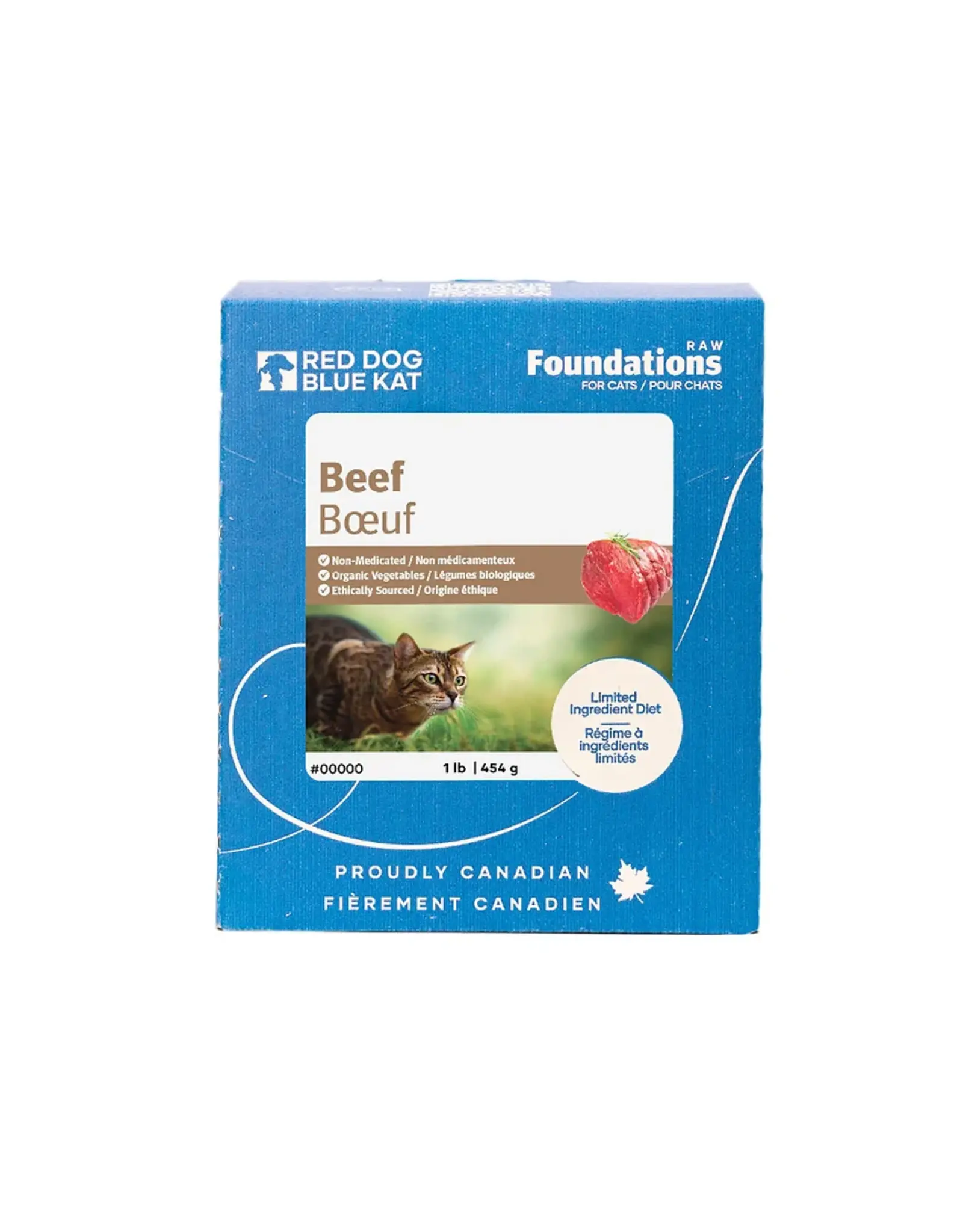 Red Dog Blue Kat Red Dog Blue Kat Foundation Beef Cat 4 x 1/4 lb