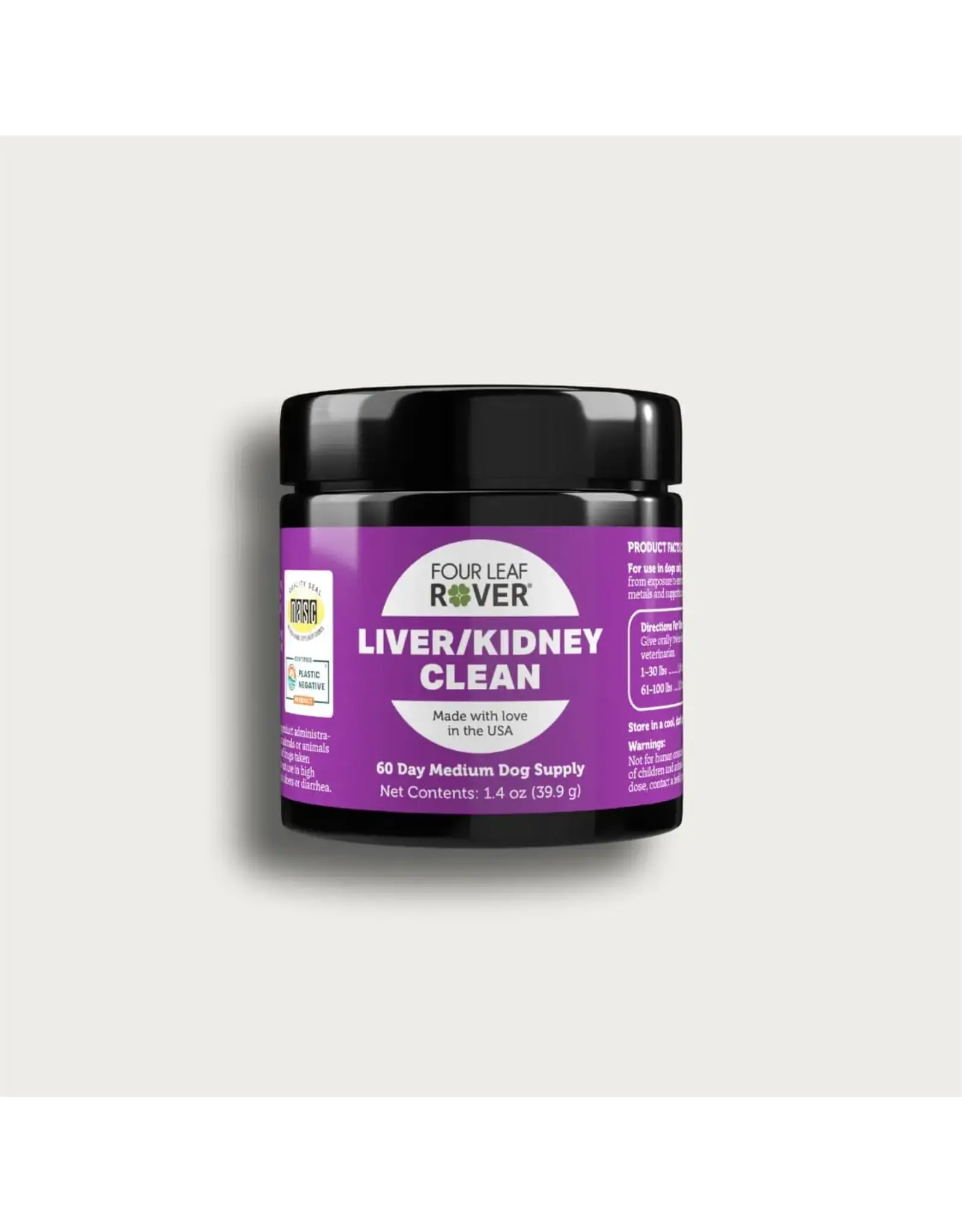 Four Leaf Rover Four Leaf Rover Liver/Kidney Clean 1.4 oz