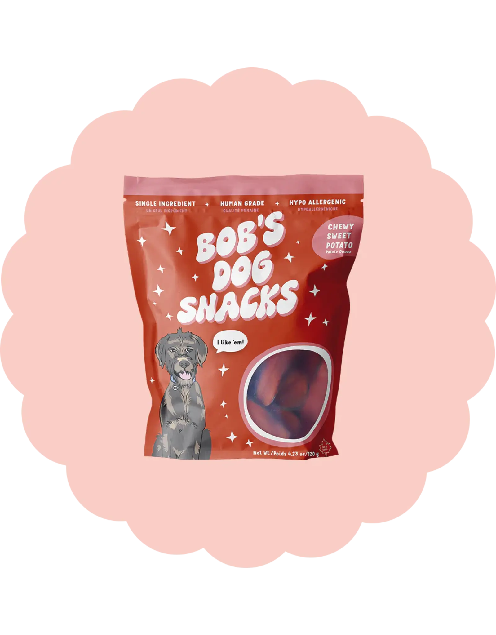 Bob’s Dog Snacks Bob’s Dog Snacks Chewy Sweet Potato 100 g