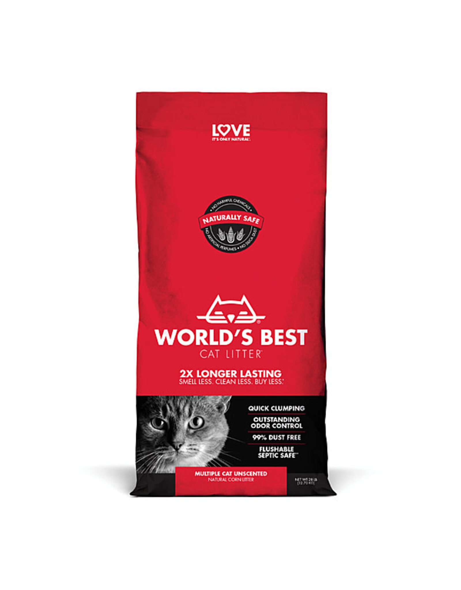 World's Best Multiple Cat Clumping 28 lb