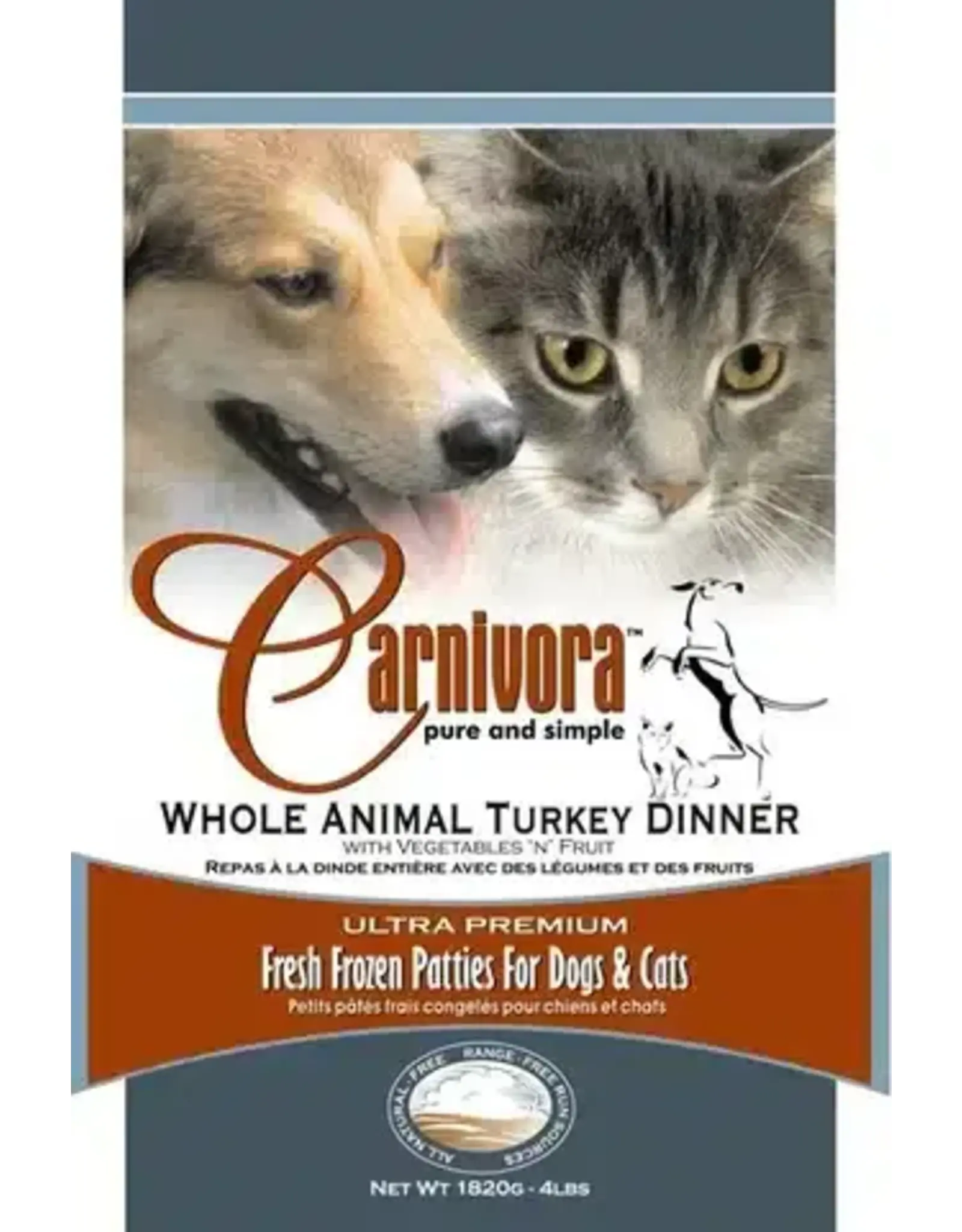 Carnivora Carnivora Turkey Dinner Bulk 24lb (Fruit and Veg)