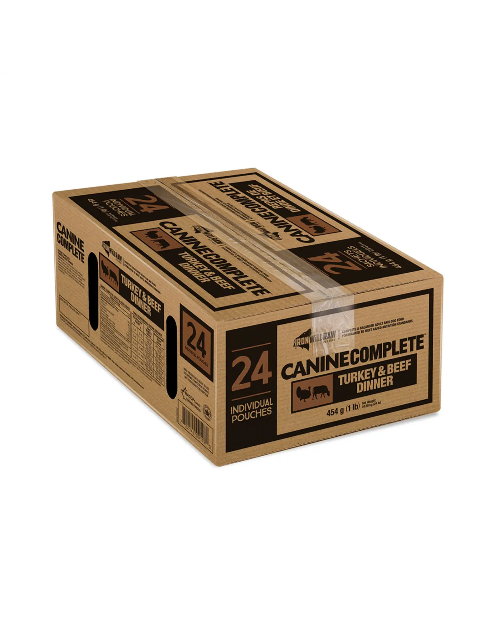 Iron Will Raw Iron Will Raw Complete Turkey & Beef 24/1lb