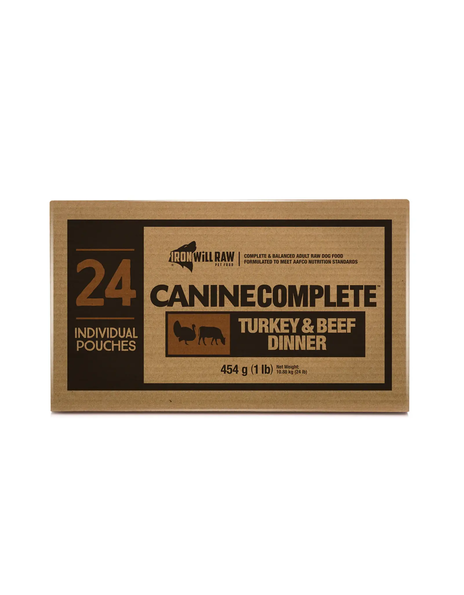 Iron Will Raw Iron Will Raw Complete Turkey & Beef 24/1lb