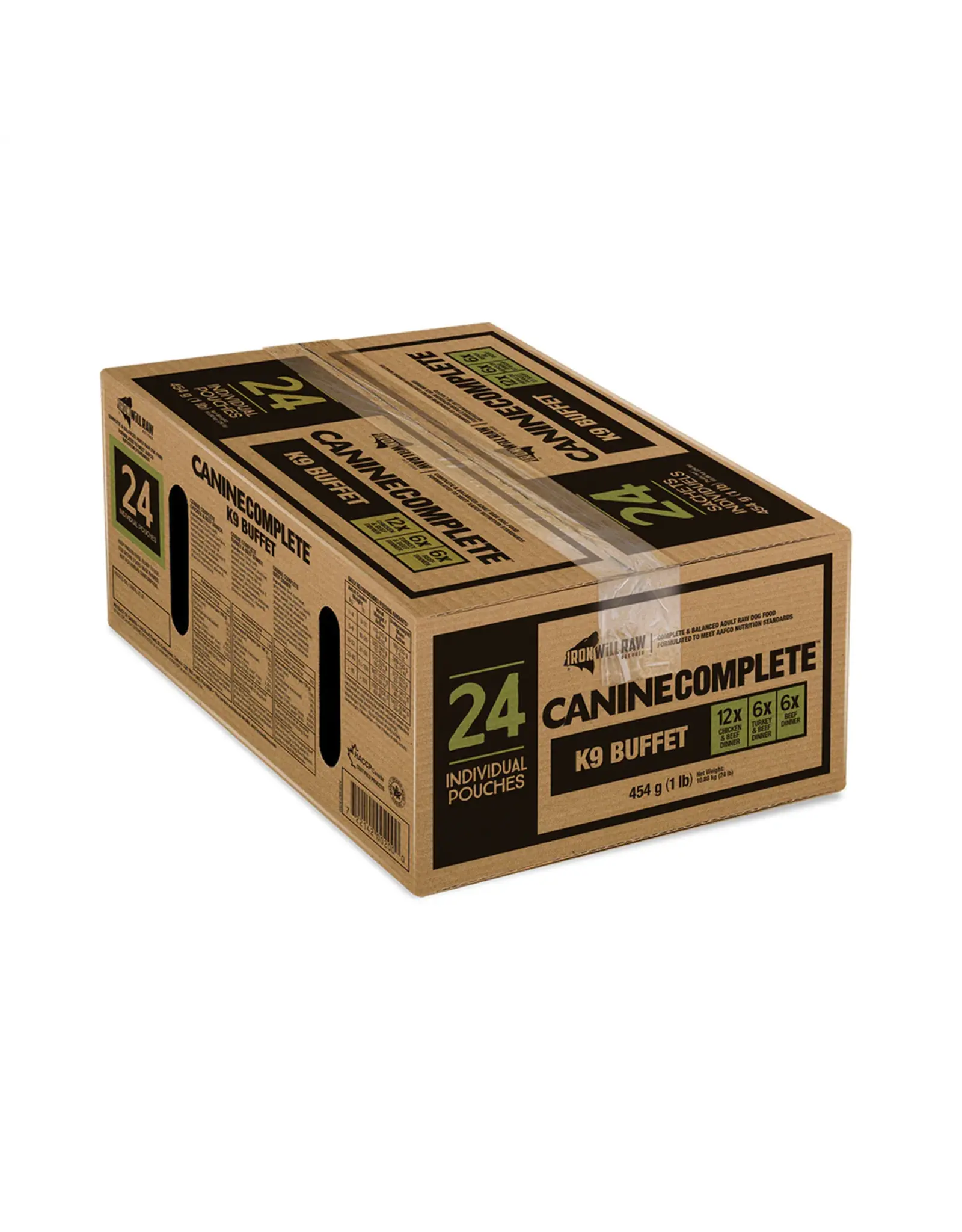 Iron Will Raw Iron Will Raw Complete K9 Buffet 24/1 lb