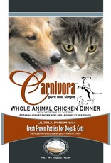 Carnivora Carnivora Chicken Dinner 4lb Sleeve (with veggies & fruit)