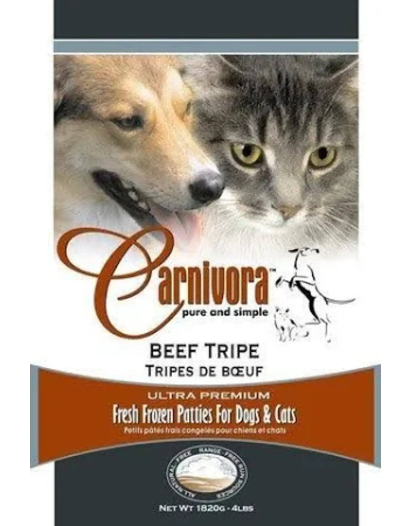 Carnivora Carnivora Beef Tripe Sleeves 4lb