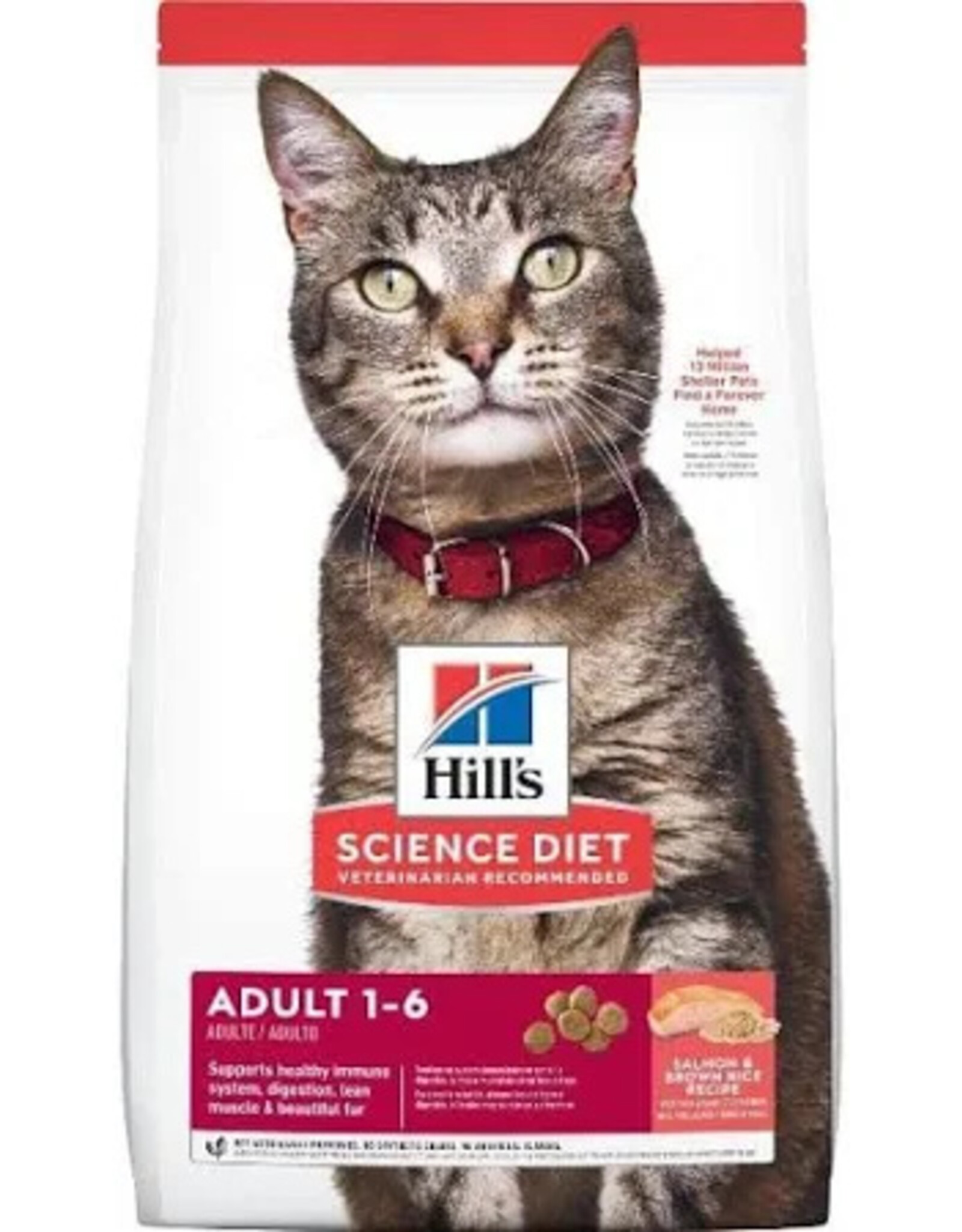 Hill’s Science Diet Hill's Science Diet Salmon & Brown Rice Recipe Adult Cat  15lb