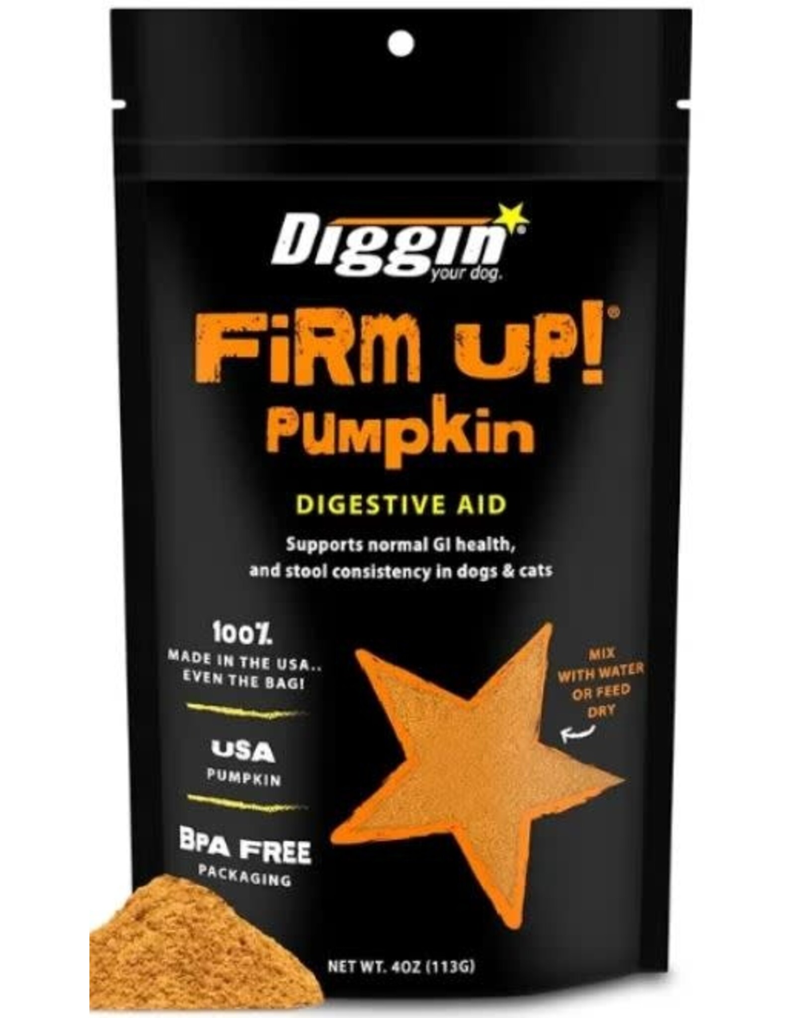 Diggin Your Dog Diggin Your Dog Firm Up!  Pumpkin Powder