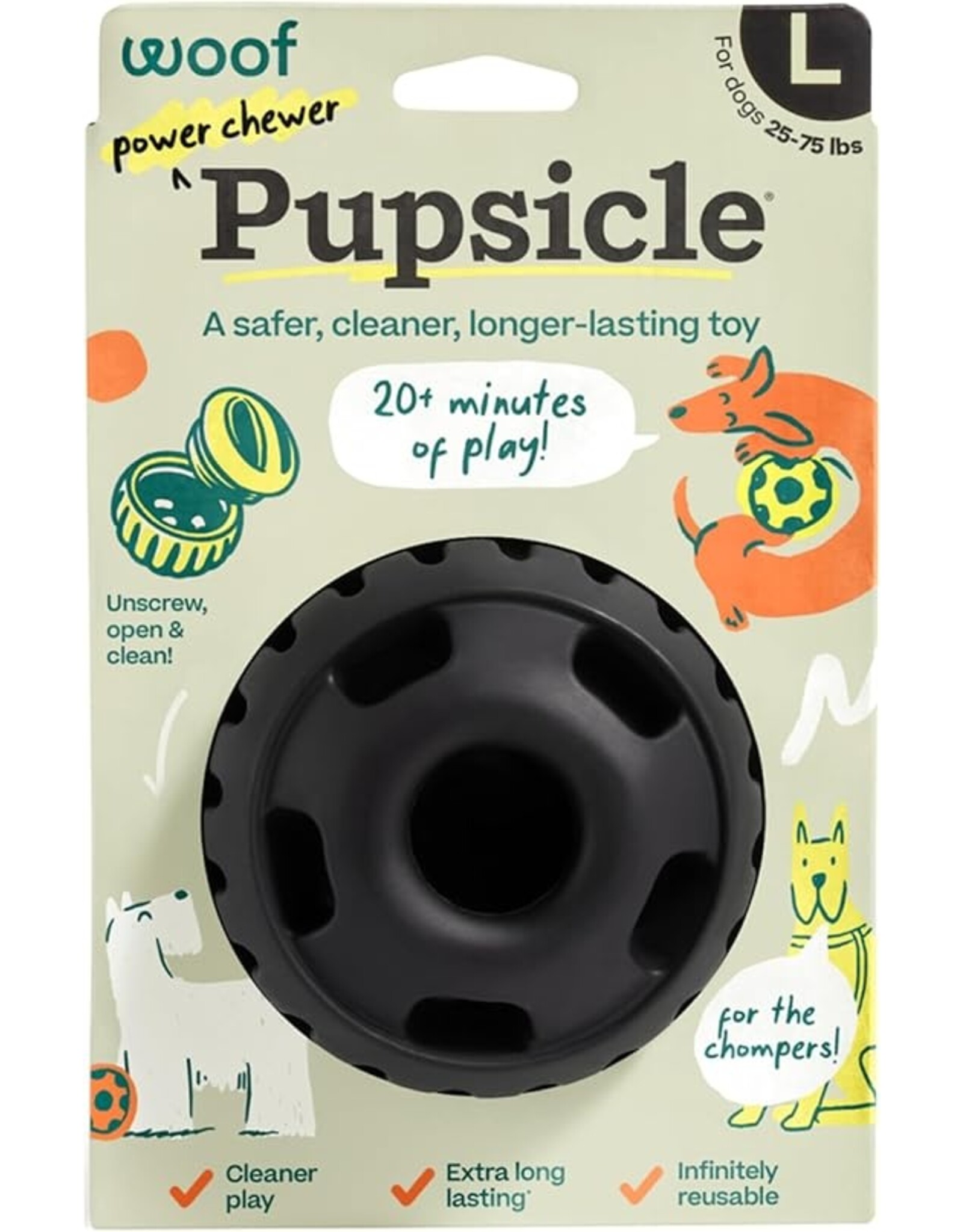 Woof-Pet Woof Pet Pupsicle Toy Power Chewer