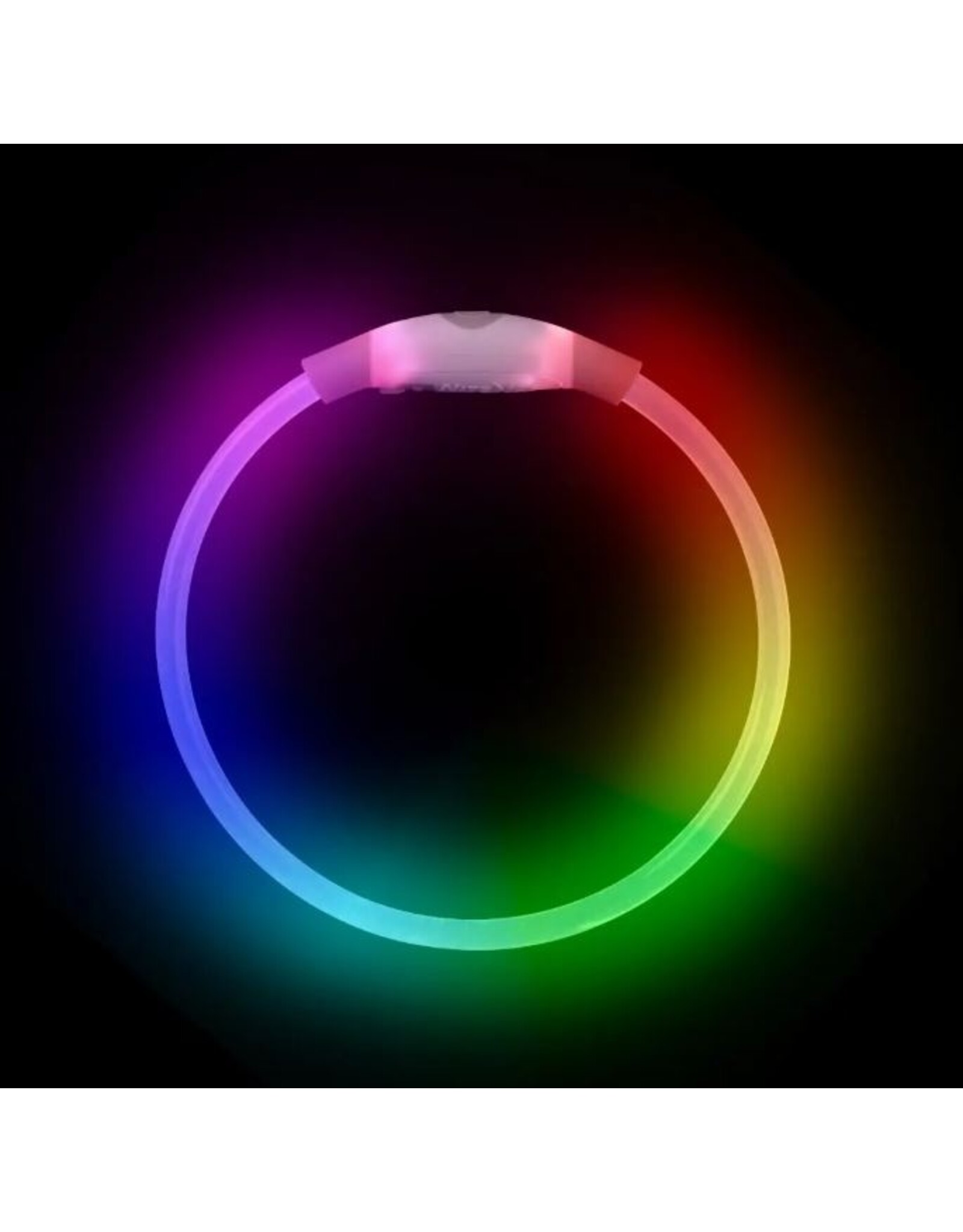 NiteHowl LED Rechargeable Safety Necklace Disc-O