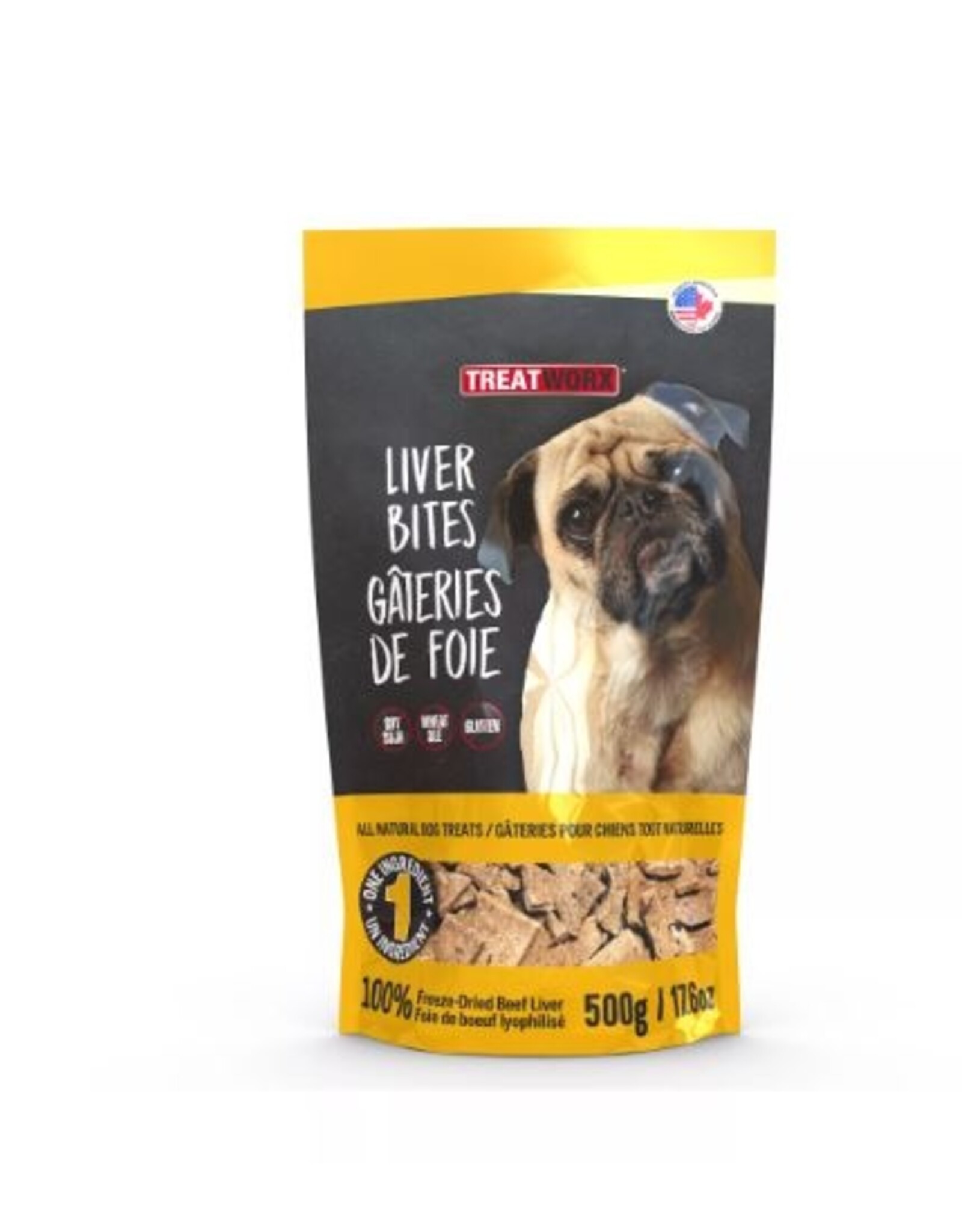 Treatworx TreatWorx FD Beef Liver Bites 500 g