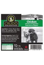 Crudo Surrey Meats Crudo Chicken Bricks W/ Fine Bone Case