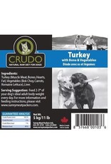Crudo Crudo Turkey & Veg CASE