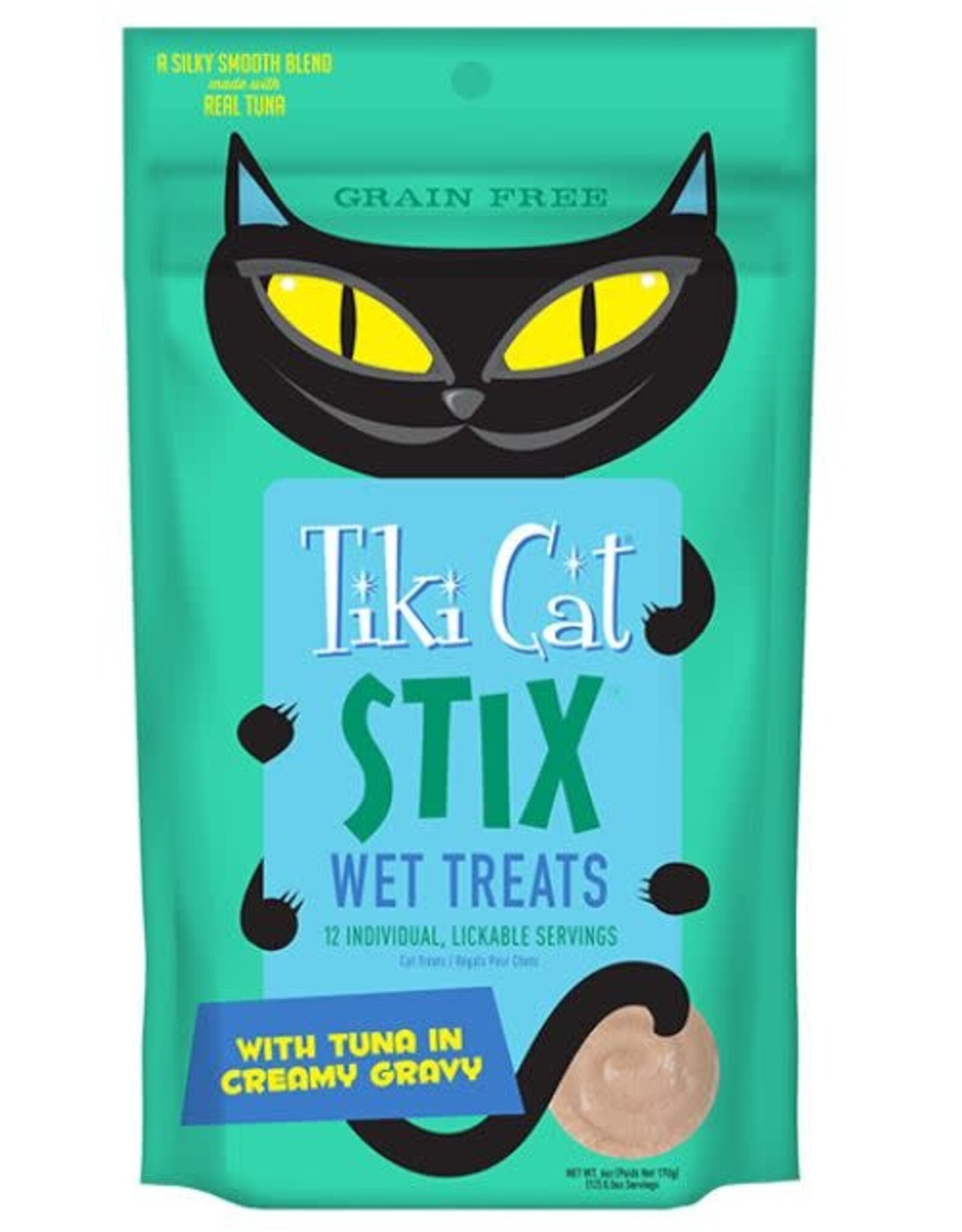 Tiki Cat Tiki Cat Stix Treats GF Tuna Mousse 3 oz