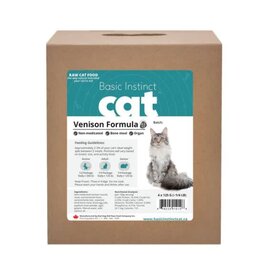 3P Natruals Basic Instinct Non-Med Venison Cat Formula 4 x 125 g