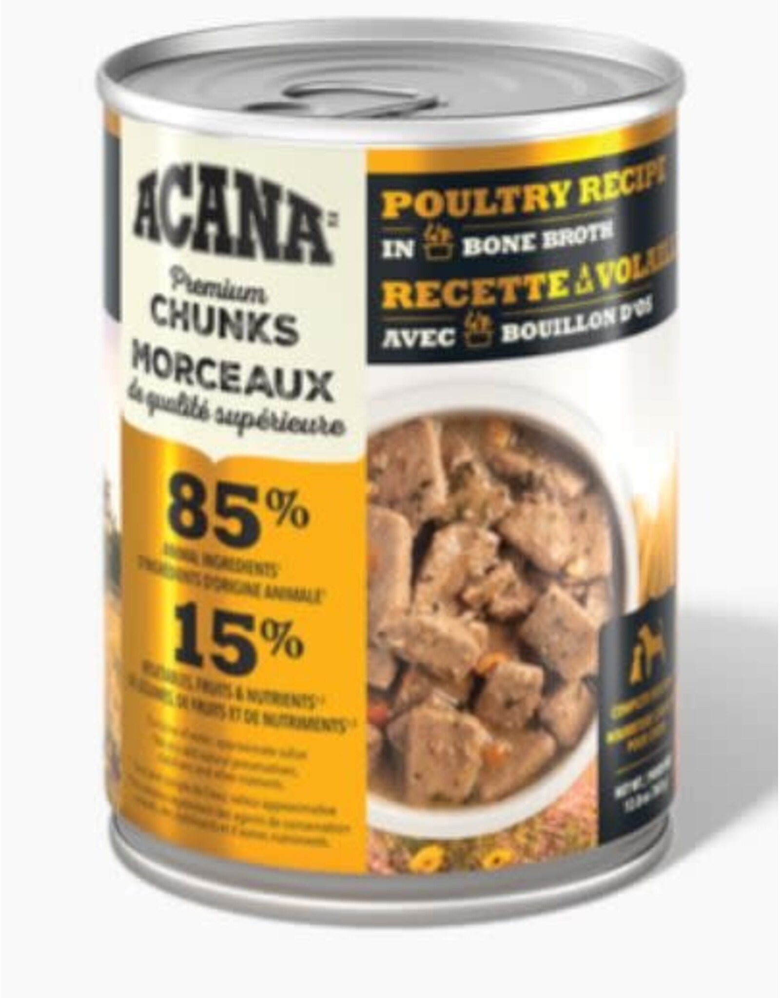 Acana Acana Poultry Recipe in Bone Broth 363g