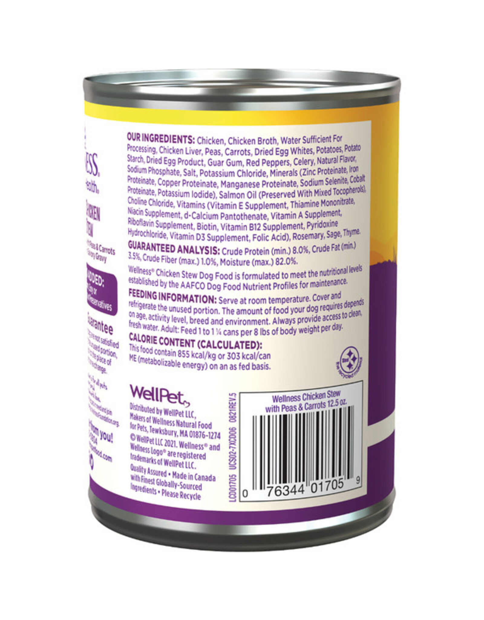 Wellness Chicken Stew w/ Peas & Carrots 12.5 oz
