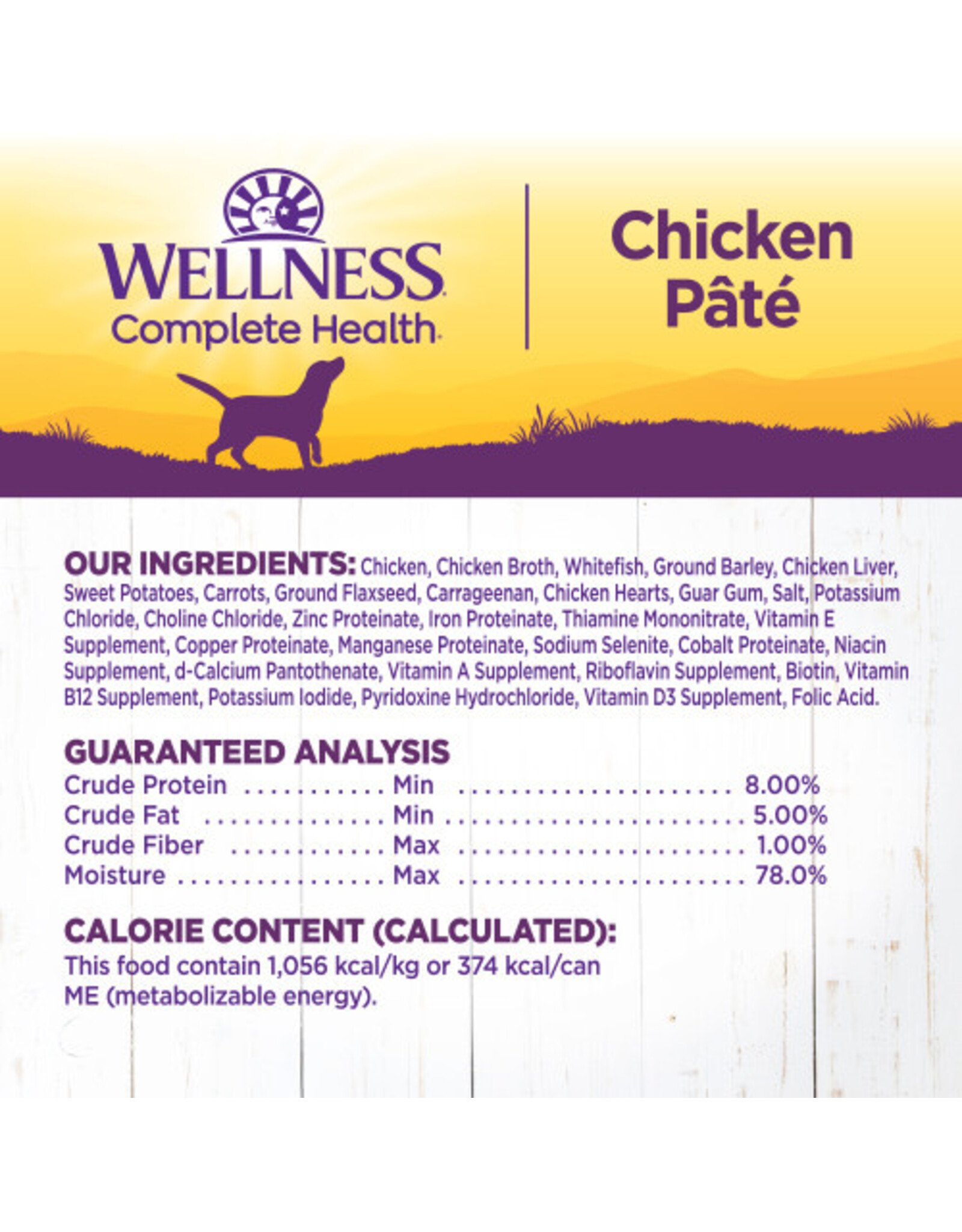 Wellness Chicken Stew w/ Peas & Carrots 12.5 oz