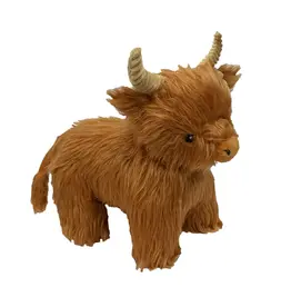 Petlou Golden Highland Cow 16"