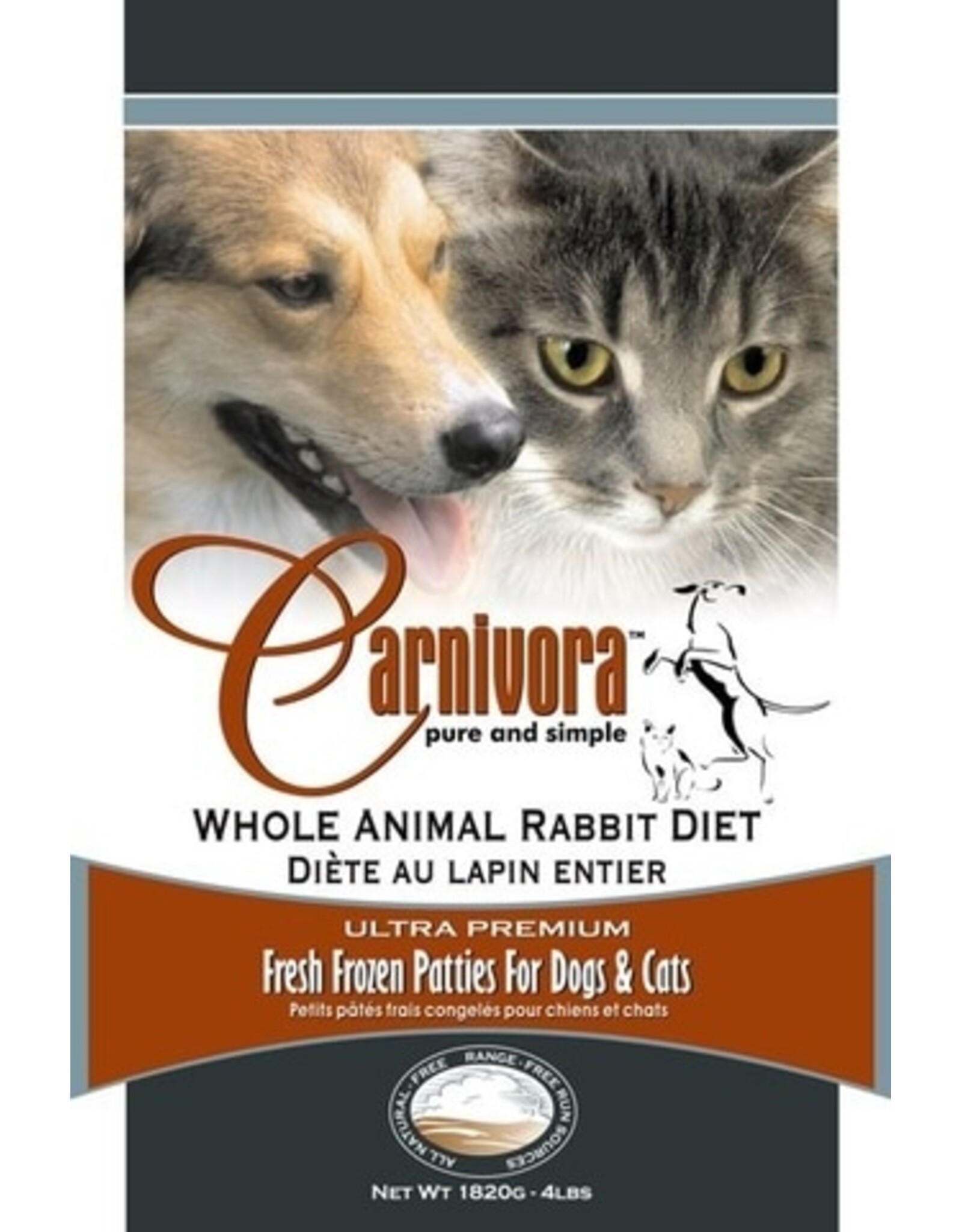 Carnivora Carnivora Rabbit Diet Sleeves 4lb