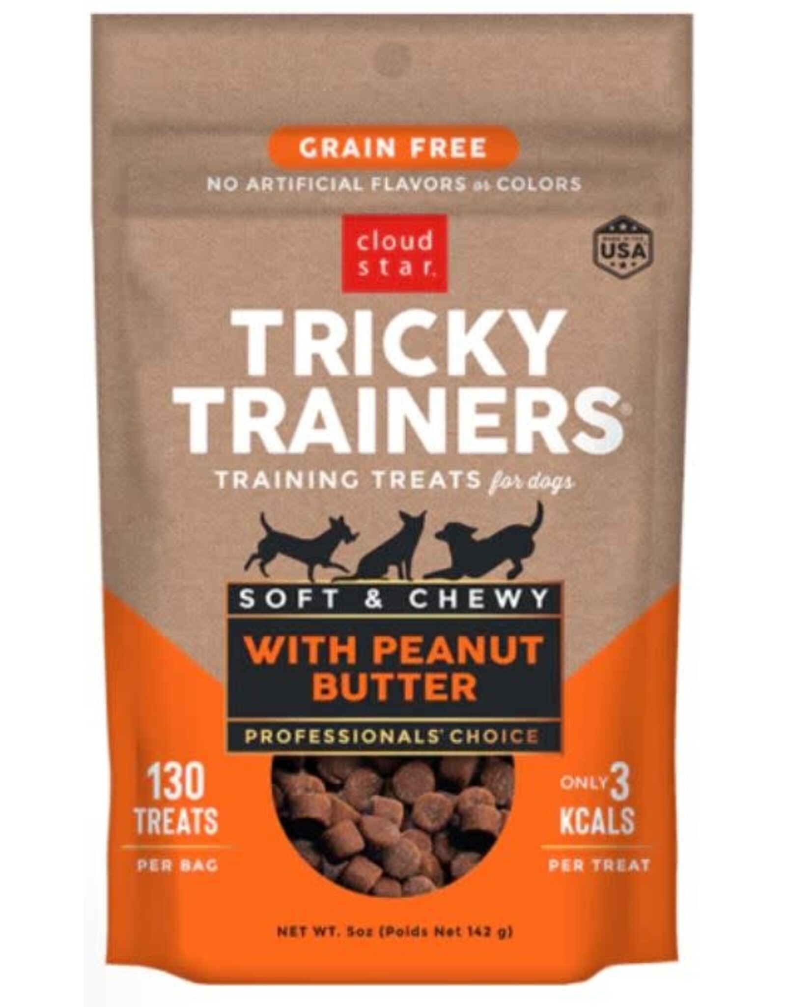 Cloud Star Tricky Trainers Chewy GF Peanut Butter 5oz