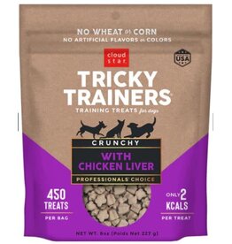 Cloud Star Tricky Trainers Crunchy Liver Treat 8 oz