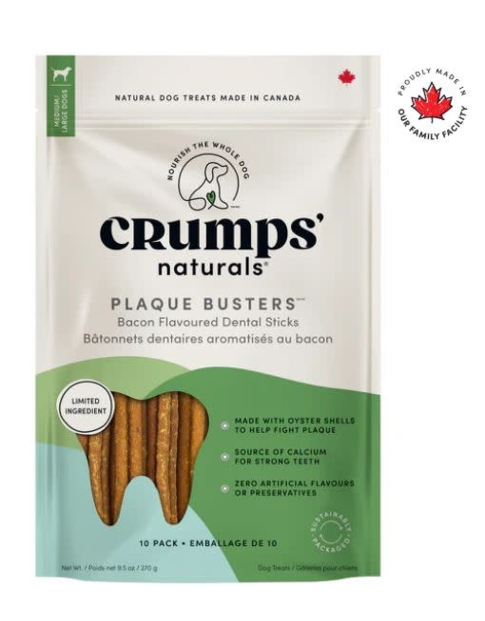 Crumps’ Naturals Plaque Busters w/Bacon