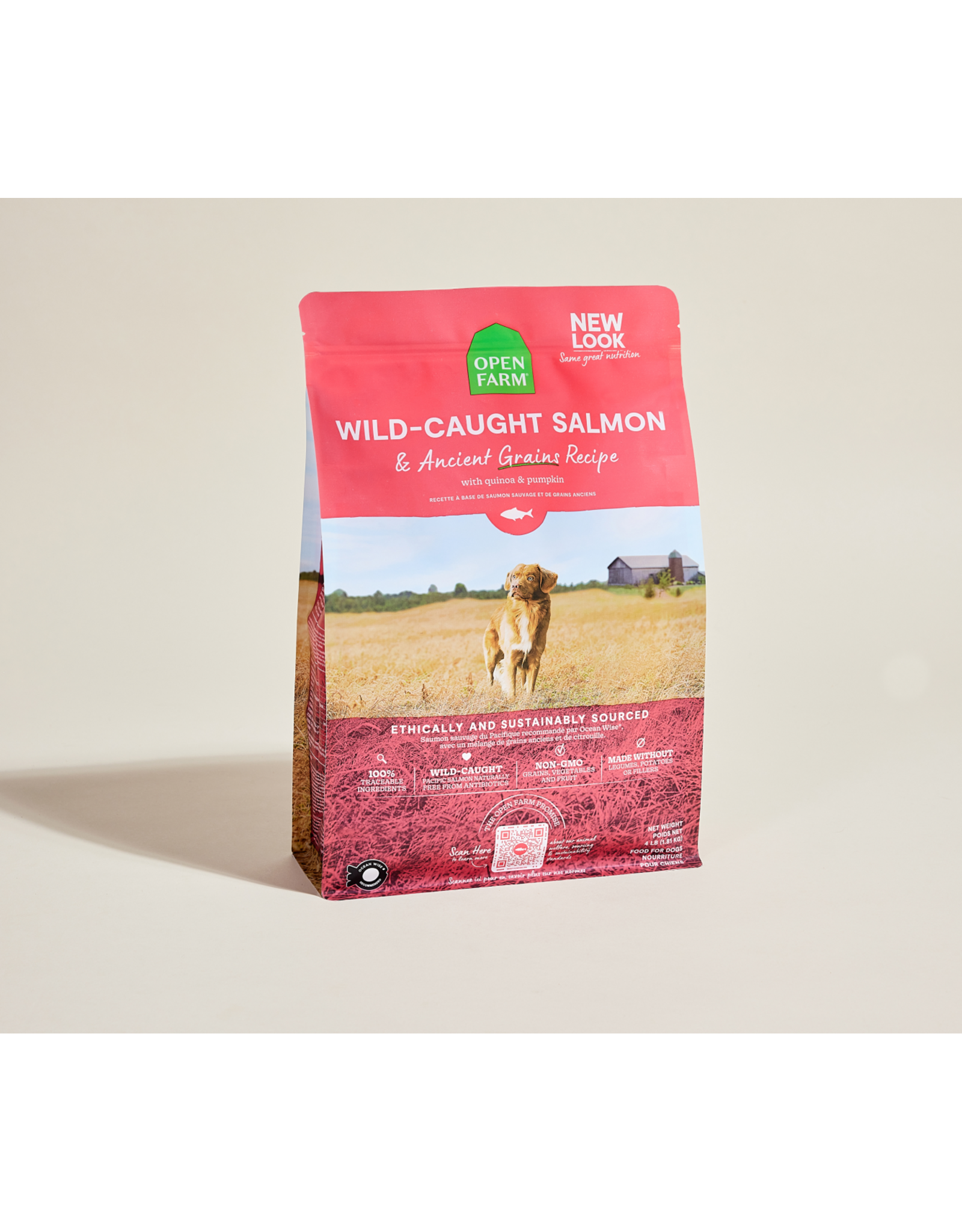 Open Farm Open Farm Ancient Grain Wild Salmon 22 lb