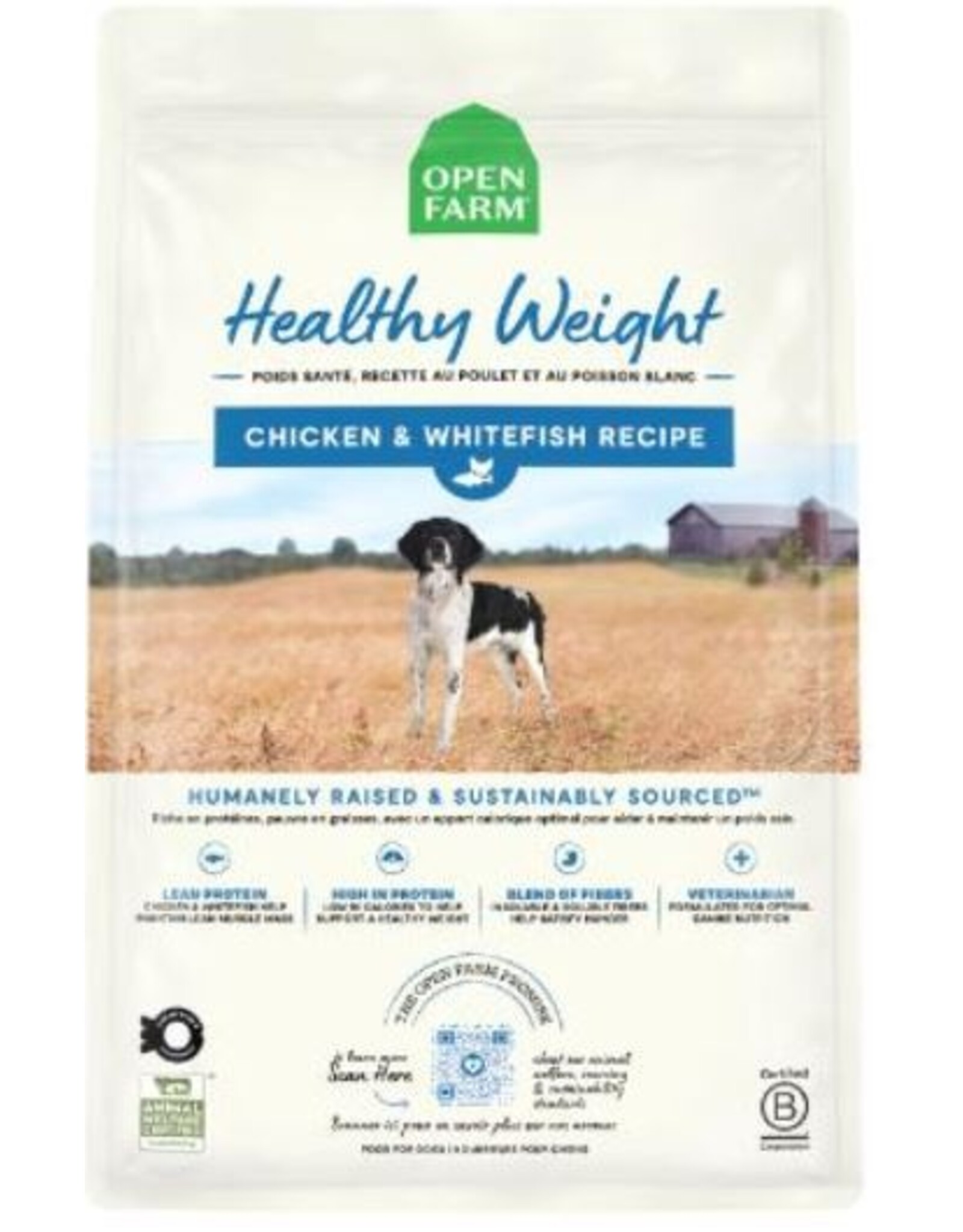 Open Farm Open Farm Functional Healthy Weight Chicken & Whitefish 22 lb
