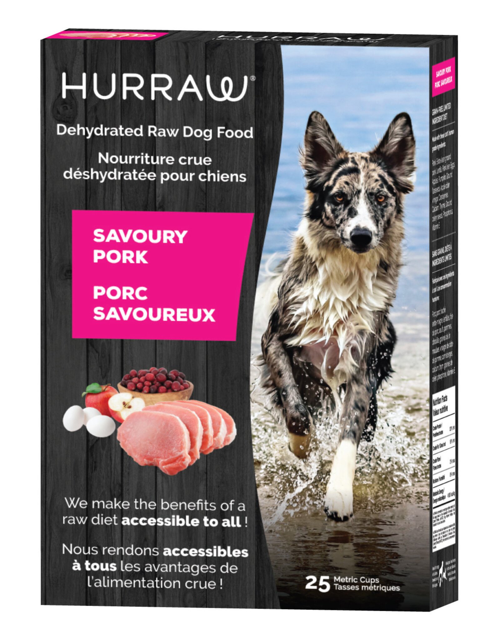 Hurraw Dehydrated Raw Pork 2.5 kg