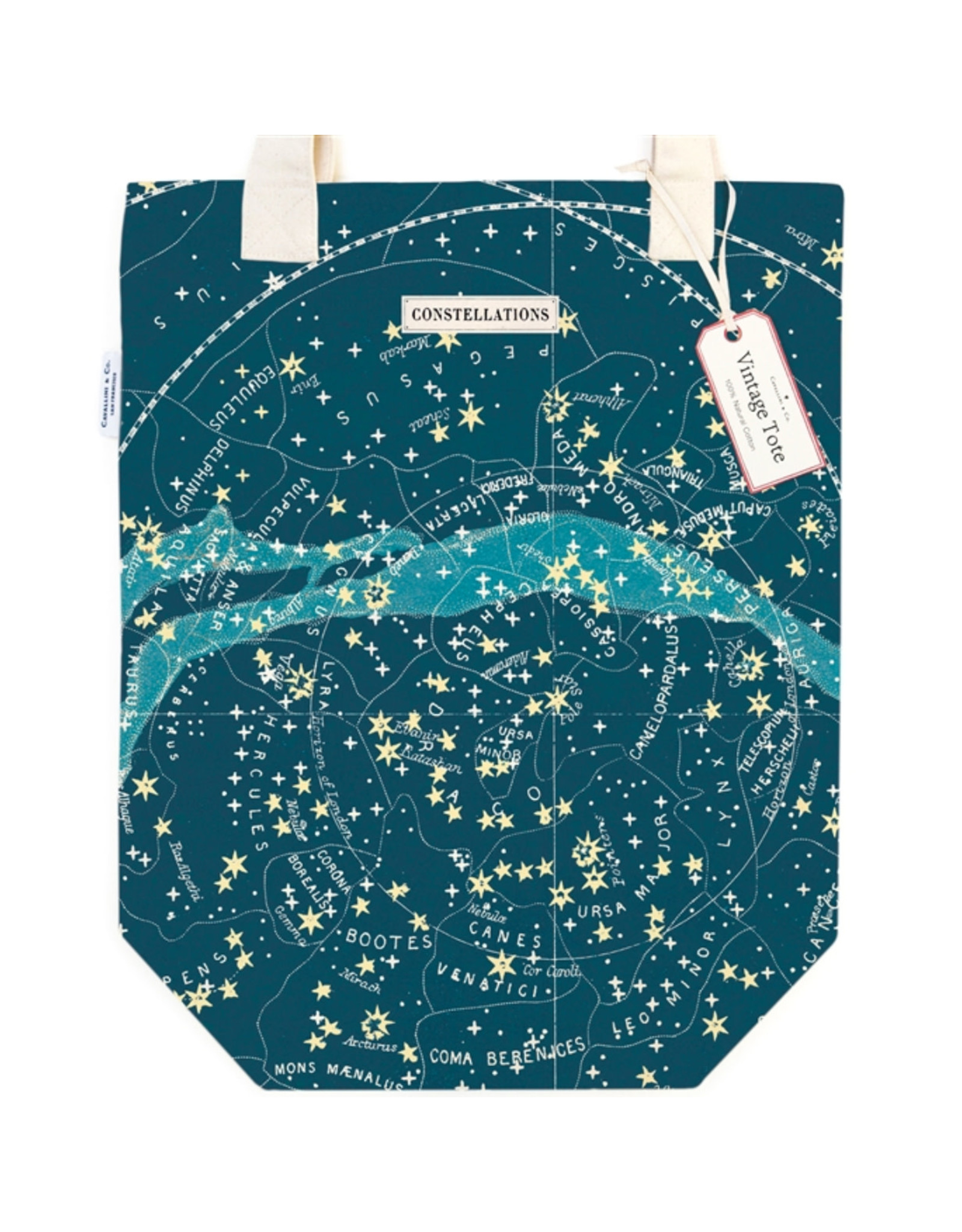 Cavallini Papers & Co. Celestial Tote Bag